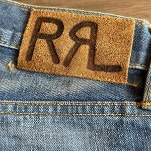 RRL Buttonfly Jeans Selvedge 30x32 Made in USA